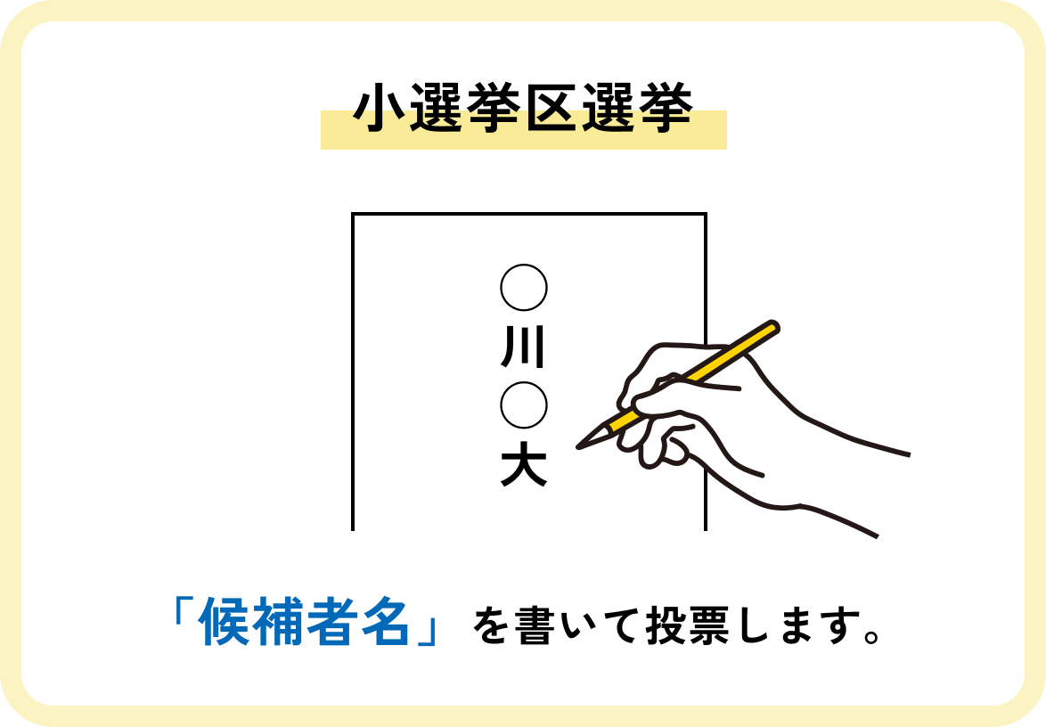 小選挙区選挙